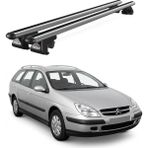 Today Auto Venüs Citroen C5 Station Wagon (2001-2008) Uyumlu Gri Ara Atkı Port Bagaj Tavan Barı - Citroen C5 uyumlu