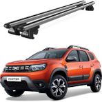 Today Auto Venüs Dacia Duster (2018 ve Sonrası) Uyumlu Gri Ara Atkı Port Bagaj Tavan Barı - Dacia Duster uyumlu