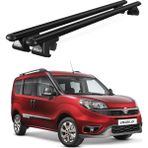 Today Auto Venüs Fiat Doblo (2010-2022) Uyumlu Siyah Ara Atkı Port Bagaj Tavan Barı - Fiat Doblo 2010-2022 uyumlu