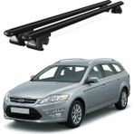 Today Auto Venüs Ford Mondeo Statio Wagon Mk Iv (2007-2014) Uyumlu Siyah Ara Atkı Port Bagaj Tavan Barı - Ford Mondeo uyumlu