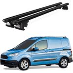 Today Auto Venüs Ford Transit Courier (2014 ve Sonrası) Uyumlu Siyah Ara Atkı Port Bagaj Tavan Barı - Ford Transit Courier uyumlu