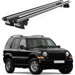 Today Auto Venüs Jeep Cherokee Sport (2007-2011) Uyumlu Gri Ara Atkı Port Bagaj Tavan Barı - Jeep Cherokee Sport uyumlu