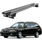 Today Auto Venüs Mazda Capella Station Wagon (1998-2002) Uyumlu Gri Ara Atkı Port Bagaj Tavan Barı - Tavan barı seti