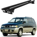 Today Auto Venüs Mazda Mpv (1997-2006) Uyumlu Siyah Ara Atkı Port Bagaj Tavan Barı - Mazda Mpv uyumlu