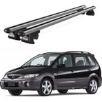 Today Auto Venüs Mazda Premacy (1999-2005) Uyumlu Gri Ara Atkı Port Bagaj Tavan Barı - Mazda Premacy uyumlu