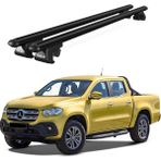 Today Auto Venüs Mercedes-Benz x Class (2017-2020) Uyumlu Siyah Ara Atkı Port Bagaj Tavan Barı - Mercedes-Benz X Class uyumlu