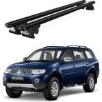 Today Auto Venüs Mitsubishi Pajero Sport 5d (1996-2008) Uyumlu Siyah Ara Atkı Port Bagaj Tavan Barı - Mitsubishi Pajero Sport uyumlu