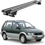 Today Auto Venüs Mitsubishi Rvr 3+5 Doors (1992-1997) Uyumlu Gri Ara Atkı Port Bagaj Tavan Barı