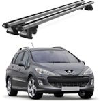 Today Auto Venüs Peugeot 308 Station Wagon (2008-2014) Uyumlu Gri Ara Atkı Port Bagaj Tavan Barı - Gri Tavan Barı