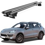 Today Auto Venüs Porsche Cayenne (2010-2017) Uyumlu Gri Ara Atkı Port Bagaj Tavan Barı