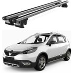 Today Auto Venüs Renault Grand x Mod (2012-2016) Uyumlu Gri Ara Atkı Port Bagaj Tavan Barı - Renault uyumlu gri tavan barı