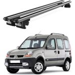 Today Auto Venüs Renault Kangoo (1997-2007) Uyumlu Gri Ara Atkı Port Bagaj Tavan Barı - Renault Kangoo uyumlu