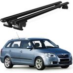Today Auto Venüs Skoda Fabia Wagon (2007-2014) Uyumlu Siyah Ara Atkı Port Bagaj Tavan Barı - Skoda Fabia Wagon uyumlu