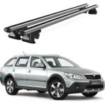 Today Auto Venüs Skoda Octavia Scout (2007-2013) Uyumlu Gri Ara Atkı Port Bagaj Tavan Barı - Skoda Octavia Scout uyumlu