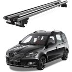 Today Auto Venüs Skoda Roomster (2006-2015) Uyumlu Gri Ara Atkı Port Bagaj Tavan Barı - Skoda Roomster uyumlu
