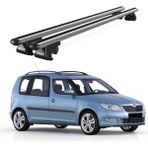 Today Auto Venüs Skoda Roomster Scout (2007-2015) Uyumlu Gri Ara Atkı Port Bagaj Tavan Barı - Skoda Roomster Scout uyumlu