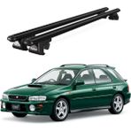 Today Auto Venüs Subaru Impreza (1993-2000) Uyumlu Siyah Ara Atkı Port Bagaj Tavan Barı - Subaru Impreza uyumlu