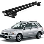 Today Auto Venüs Subaru Impreza (2000-2004) Uyumlu Siyah Ara Atkı Port Bagaj Tavan Barı - Subaru Impreza uyumlu