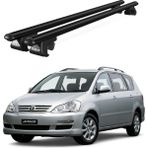 Today Auto Venüs Toyota Avensis Verso (2001-2008) Uyumlu Siyah Ara Atkı Port Bagaj Tavan Barı - Toyota Avensis Verso uyumlu