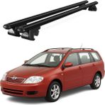 Today Auto Venüs Toyota Corolla Station Wagon (2000-2006) Uyumlu Siyah Ara Atkı Port Bagaj Tavan Barı - Toyota Corolla 2000-2006 uyumlu