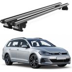Today Auto Venüs Volkswagen Jetta Variant (2008 ve Sonrası) Uyumlu Gri Ara Atkı Port Bagaj Tavan Barı - Volkswagen Jetta Variant uyumlu