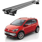 Today Auto Venüs Volkswagen Up Cross (2013 ve Sonrası) Uyumlu Gri Ara Atkı Port Bagaj Tavan Barı - Volkswagen Up Cross uyumlu