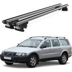 Today Auto Venüs Volvo XC70 (1998-2007) Uyumlu Gri Ara Atkı Port Bagaj Tavan Barı - Volvo XC70 uyumlu
