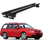 Today Auto Volkswagen Bora Variant (1999-2004) Uyumlu Siyah Ara Atkı Port Bagaj Tavan Barı - Yüksek tavan çıtalı araçlar