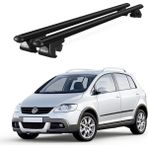 Today Auto Volkswagen Golf Cross (2006-2014) Uyumlu Siyah Ara Atkı Port Bagaj Tavan Barı - Yüksek tavan çıtalı araçlar