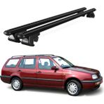 Today Auto Volkswagen Golf Iıı (1991-1999) Uyumlu Siyah Ara Atkı Port Bagaj Tavan Barı - Yüksek tavan çıtalı araçlar