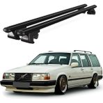 Today Auto Volvo 940 Sw (1990-1999) Uyumlu Siyah Ara Atkı Port Bagaj Tavan Barı