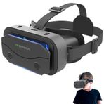 Toddlers VR Kulaklıklar - Akıllı Telefonlarla Uyumlu VR Kulaklıklar - Sanal Gerçeklik VR Kulaklık 3D Gözlük Kulaklıklı Kasklar TV için VR Gözlükler, Filmler Video Oyunları Uyumlu IOS,