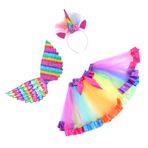 Toddmomy 1 Takım Tütü Kanat Çocuklar Cadılar Bayramı Prenses Partisi Kız Bebek Gelinlik Parti Kostümü Melek Kanatları Kostümleri Kız Elbise Çağlayan Tutu Polyester Yürümeye Başlayan Çocuk