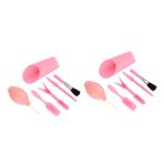 Toddmomy 12 Set Etli Araçlar Acemi Ekim Araçları Bonsai Araç Kiti Etli Yetiştiriciler Mini El Tırmığı Sulu Meyveler Tencere Araçları Bitkiler Toprak Aletler Cam Takım Elbise Bonzai