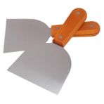 Toddmomy 2 Adet Turner Spatula Gözleme Palet Spatula Barbekü Küreği Paslanmaz Çelik Gözleme Spatula Gözleme Döndürücü Kürek ızgara Kalbur Spatula Kazıyıcı Bambu Teppanyaki Fırın Tepsisi