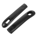 Toddmomy 2pcs Universal Pot, Ev Ve Açık Hava Pişirme Için Tava Ve Tencereler Için Kızartma Tavaları Ve Tencereler Için Anti-scald Çıkarılabilir Ve Değiştirilebilir