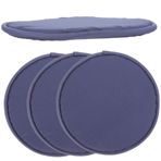 Toddmomy 4 Adet Portatif Minder Tatami Yer Yastığı Sandalye Dolgusu Windows Pedi Sundurma Salıncak Yastığı Kabarık Piknik Koltuk Pedleri Zafu Yastık Polyester Yürüyerek Pencere Matı Çocuk