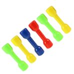 Toddmomy 6 Adet Halter Egzersizi Oyuncak Dambıl Çocuklar Egzersiz Araçları Çocuklar Spor Oyuncakları Çocuklar Ağırlık Taklidi Yapıyor Bebek Dambıl Oyuncak Ayarlanabilir Fitness Müzik Aleti