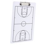 Toddmomy Basketbol Kurulu Eğitim Kurulu Strateji Panosu Strateji Kurulu Tahtası Basketbol Maç Taktiği Silinebilir Basketbol Panosu Pvc Manyetik Egzersiz Tahtası