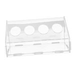 Toddmomy Bıldırcın Yemliği Civciv Yemliği Hafif Akrilik Tavuk Yemliği Teknesi Kolay Temizlenebilir Kuş Yemliği Tutucu