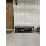 Todek Home Line Puf & Ayakkabılık Kapucıno - 35x120 - Açık Kahverengi