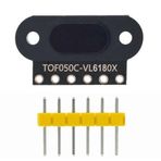 TOF050C VL6180X 50cm Lazer Mesafe Sensör Modülü Optik Filtre Kapak TOF Uzaklık Yakınlık Engel Algılama 850nm IIC I2C Robot Telefon Kamera