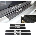 Tofaş Karbon Kapı Eşiği Koruma Sticker Yapıştırma (4lu Set)