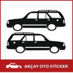 Tofaş Kartal Sticker Kartal Gölge Sticker Araç Sticker Oto Sticke