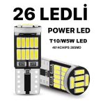 Tofaş Led Park Ampulü Ph7018 T10 W5w 26 Led T10 Beyaz Ampul 2 Adet