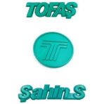 Tofaş Soluk Yazı Tofaş Bagaj Arma Seti Şahin S Yazısı Bagaj Yazısı ve Arması Takım - - - Yeşil