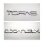 TOFAŞ+DOĞAN SLX BAGAJ YAZISI YENİ MODEL