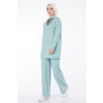 TOFİSA Tunik Pantolon İkili Takım Mint -
