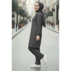 TOFİSA Tunik Pantolon Modal İkİli Takım - 28004-GRI