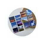 Tofu ETİKET BULUT TEMALI STICKER SETİ 12'Lİ BULUT - CLOUDS -STICKER -ETİKET TOFU-BULUT12